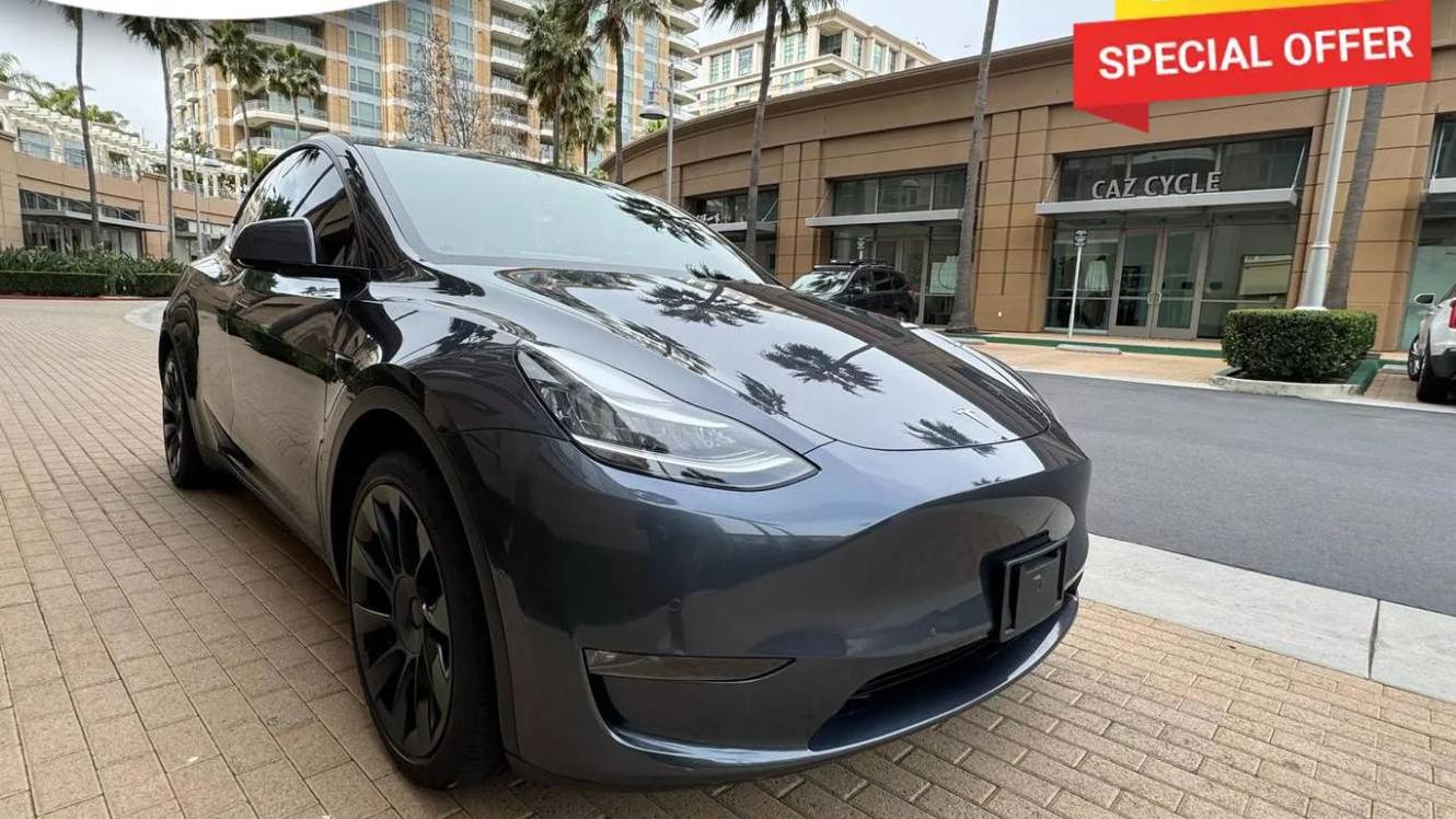 TESLA MODEL Y 2021 5YJYGDEE9MF149055 image